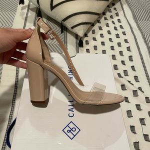 Brand new heeled sandals